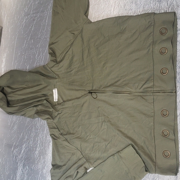 fitigues Jackets & Blazers - GREEN Lightweight Hooded Jacket 🔥